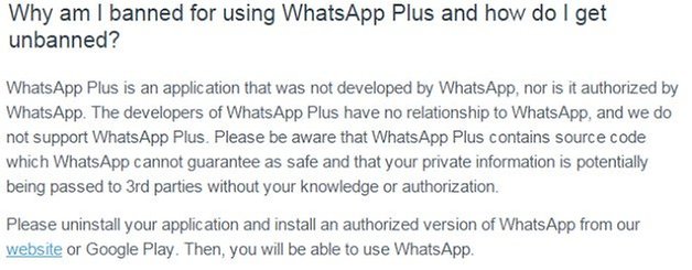 AndroidPIT WhatsApp Ban FAQ