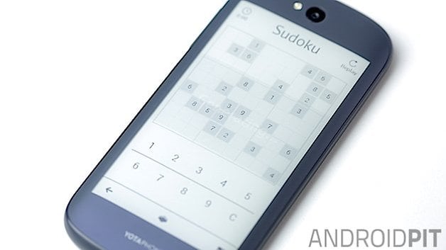 AndroidPIT Yotaphone2 back screen game