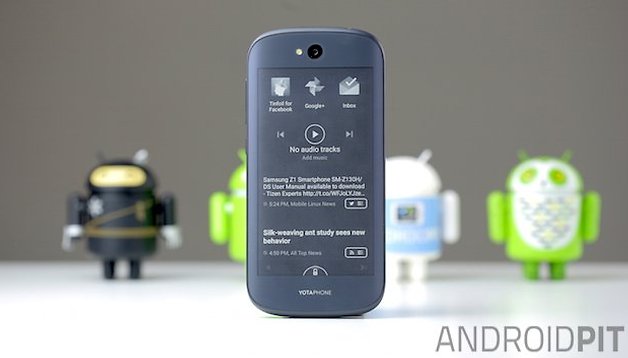 AndroidPIT Yotaphone2 back screen teaser