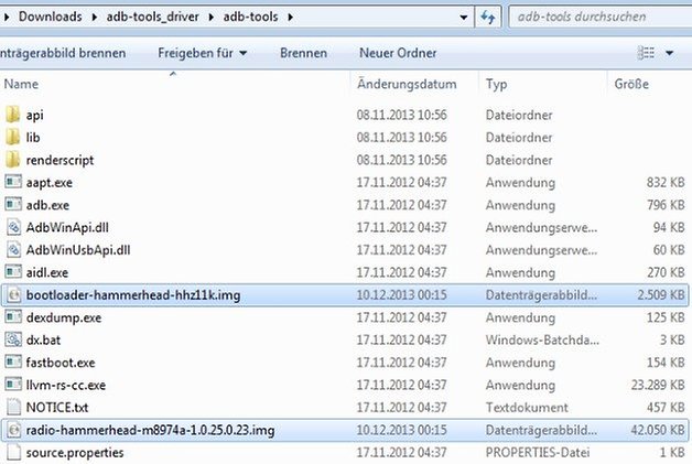 Fastboot ADB Tools Files