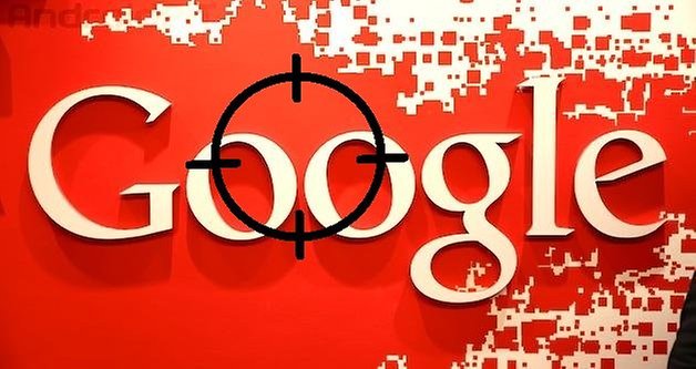Google logo target