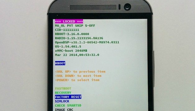 HTC One M8 Screen