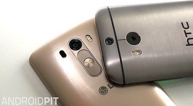 Fotocamera LG G3 HTC One M8
