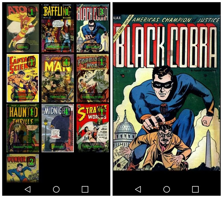 AndroidPIT Challenger Comics Viewer