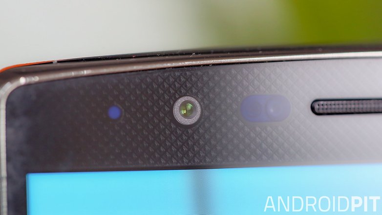 AndroidPIT LG G4 front pattern sensors