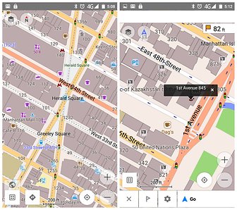AndroidPIT Offline Maps Osmand Search Navigation W336 