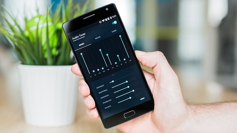 AndroidPIT OnePlus 2 Audio Tuner