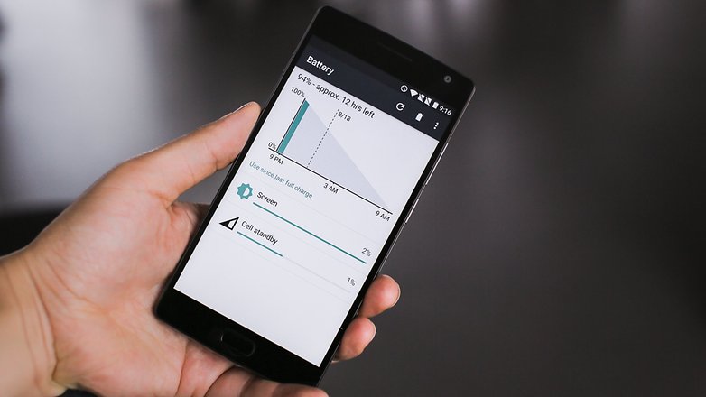 AndroidPIT OnePlus 2 battery 1