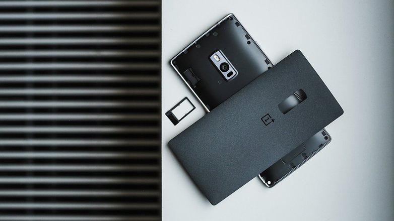 AndroidPIT OnePlus 2 dual SIM tray 2