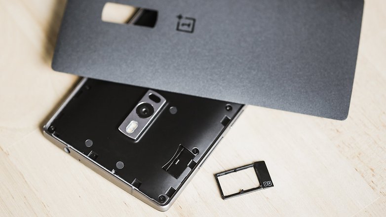 AndroidPIT OnePlus 2 dual SIM tray 5