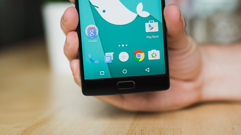 AndroidPIT OnePlus 2 on screen buttons 2