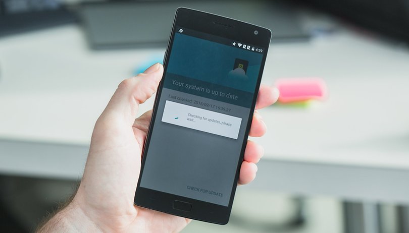 AndroidPIT OnePlus 2 system update hero