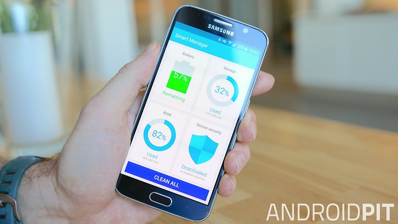 AndroidPIT Samsung Galaxy S6 smart manager