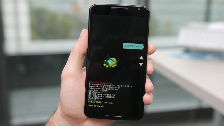 AndroidPIT Nexus 6 gyorsindítás helyreállítása