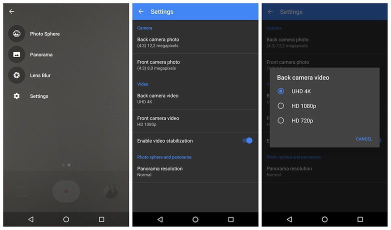 AndroidPIT Nexus 6P Android 6 0 Marshmallow camera interface