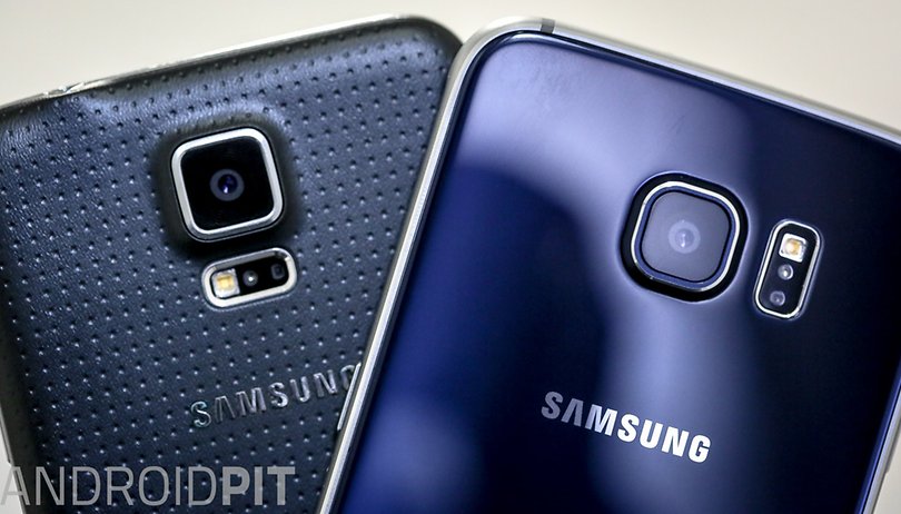Samsung galaxy s5 vs Samsung galaxy s6 1 11