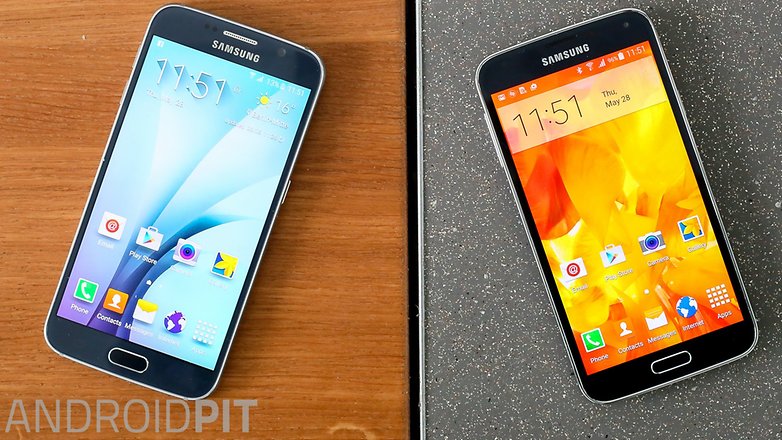 Samsung galaxy s5 vs Samsung galaxy s6 1 5