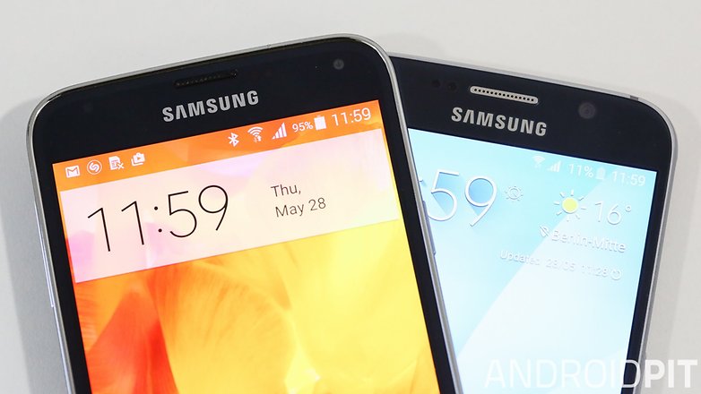 Samsung galaxy s5 vs Samsung galaxy s6 1 8