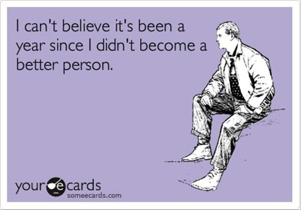 funny new years resolutions quotes