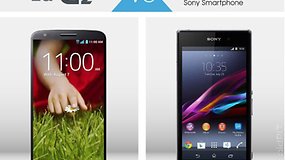 Qual é a sua? LG G2 vs. Sony Xperia Z1