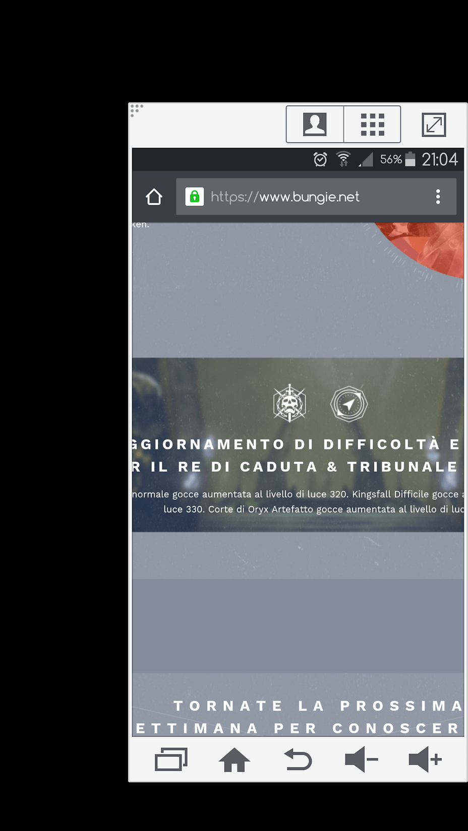 **Ciao a tutti e grazie in anticipo per l'aiuto. Come da immagine allegata, a volte mi capita di ritrovarmi con la schermata disancorata senza capire come abbia fatto. Che cosa accade quando il mio telefono si presenta così? Grazie.**