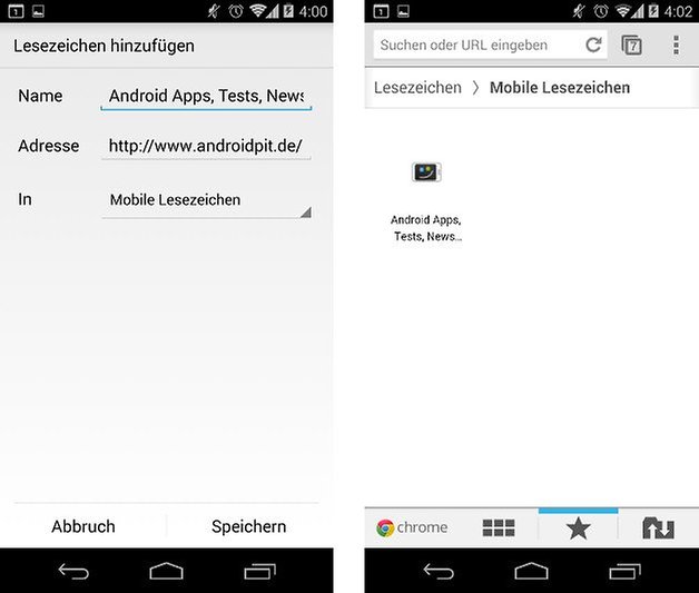 android anleitung lesezeichen homescreen screenshot 02