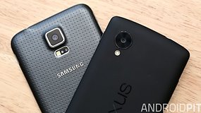 Comparación entre el Samsung Galaxy S5 y el Nexus 5