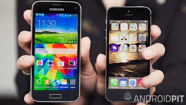 iphone5s vs galaxys5mini 7