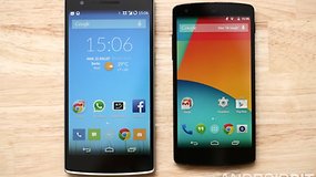 OnePlus One vs. Nexus 5: CM nativa contra Android puro