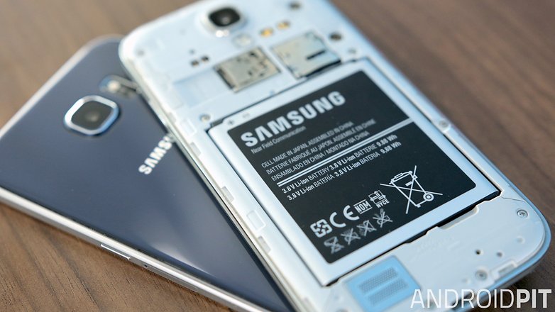 Samsung galaxy s6 vs s4 battery