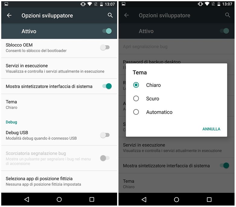 android m android lollipop tema