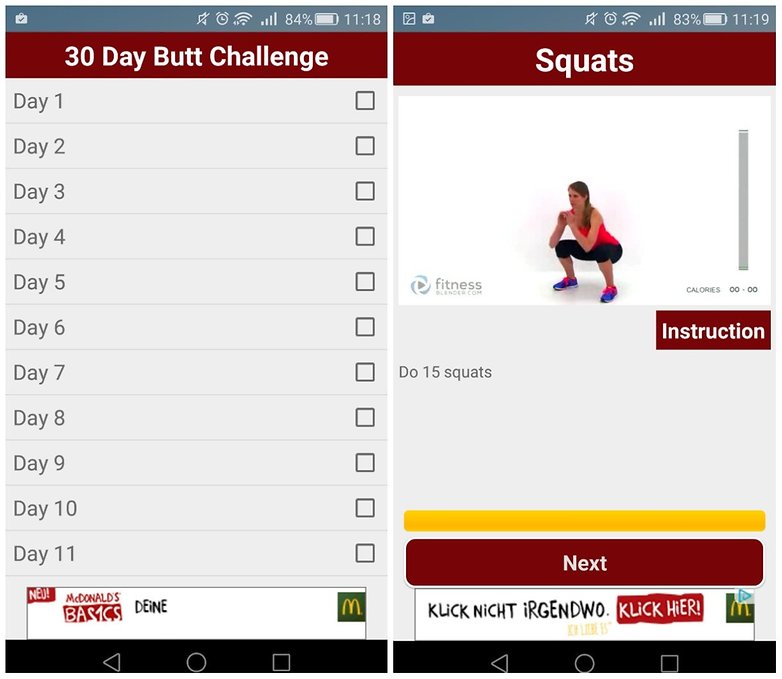 butt challenge