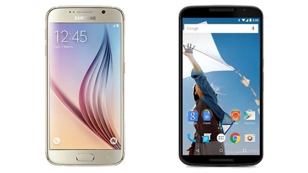 galaxy s6 vs nexus 6