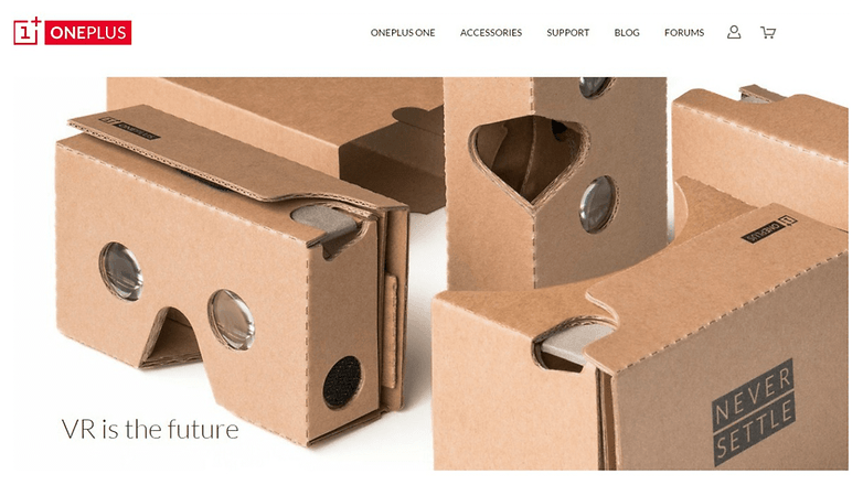 oneplus cardboard VR