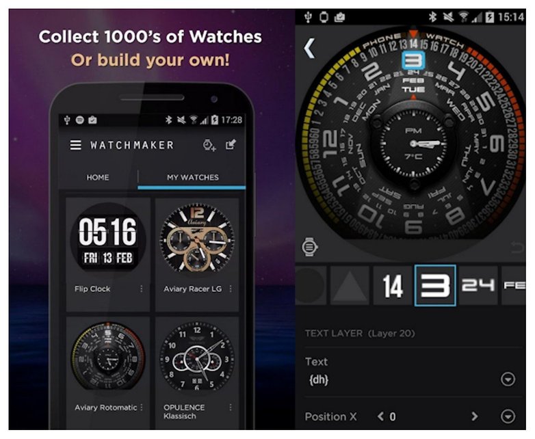 watch maker android wear