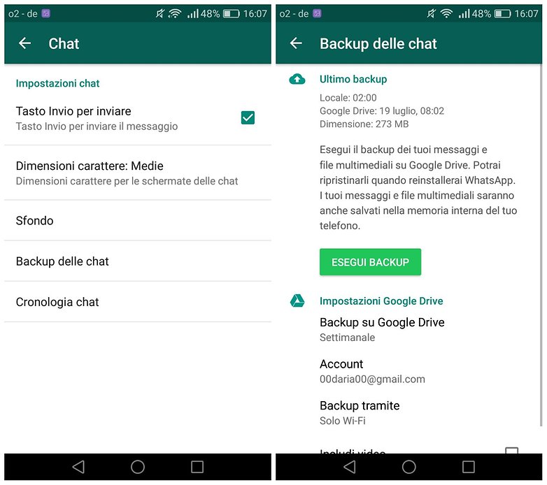 WhatsApp Backup