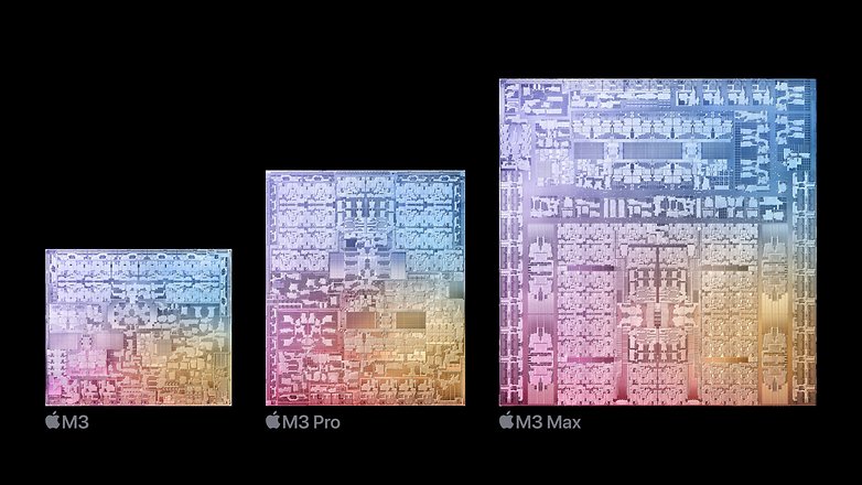 Beautiful, isn't it? Apple's M3 chip architecture.