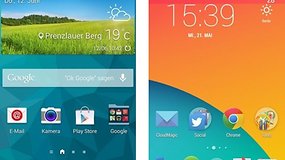 Samsung TouchWiz vs. Stock-Android: Vergleich der Herstelleraufsätze 2014