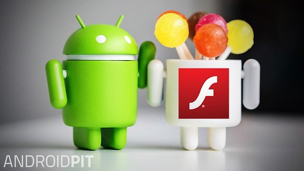 android lollipop flash player