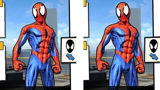 edge smoothing android spiderman