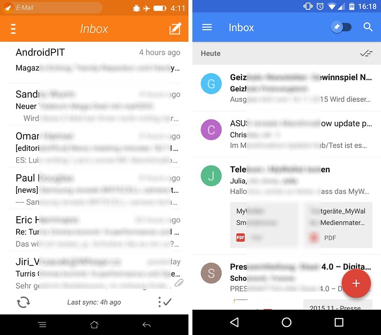 firefox os email app