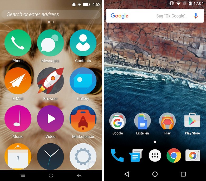 firefox os homescreen