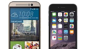 HTC One M9 vs. iPhone 6 im Vergleich: Kann HTC endlich Apple schlagen?