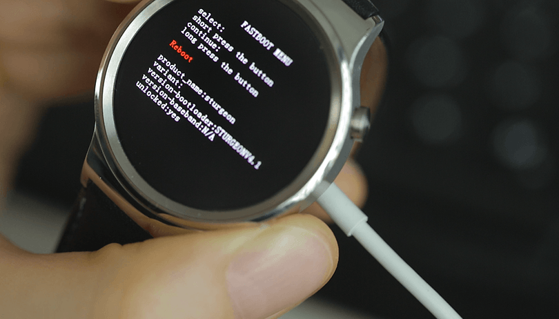 AndroidPIT android wear 2 bootloader