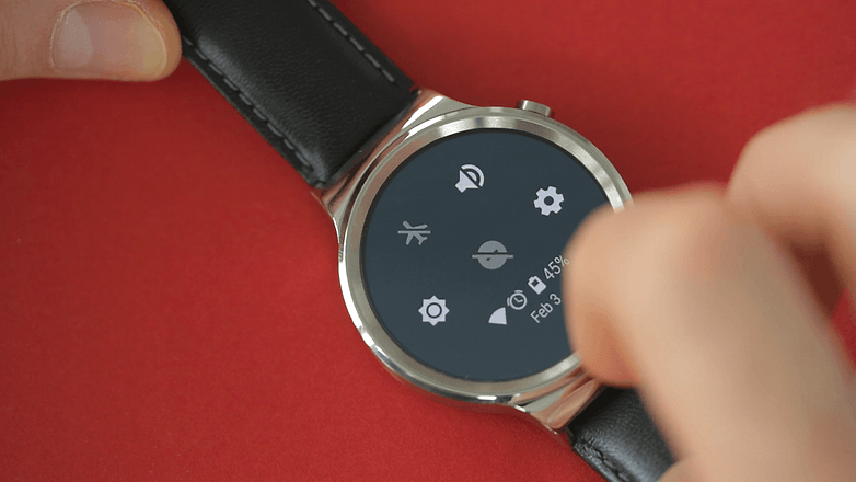 AndroidPIT android wear 2 schnelleinstellungen