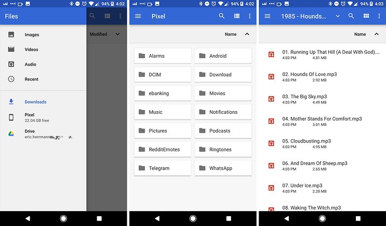 android 8 oreo file explorer