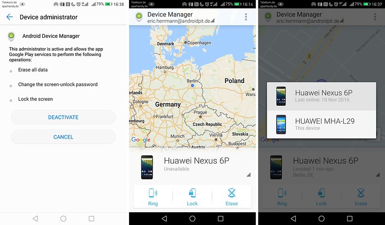 android device manager anti theft