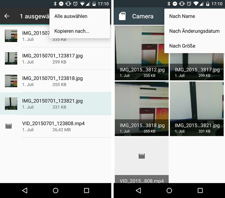 android m app files manager de
