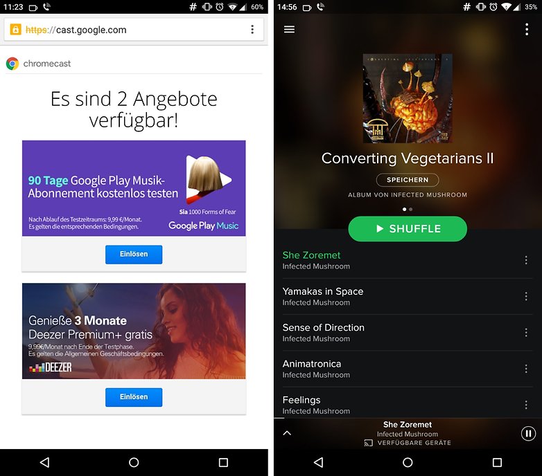 chromecast new app audio offers de