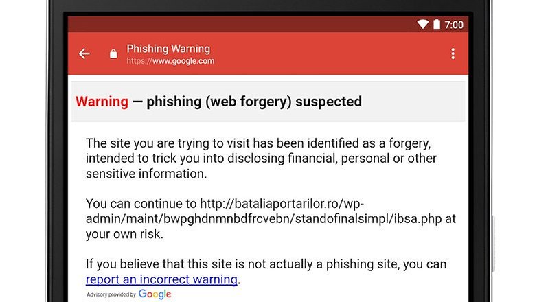 gmail phishing